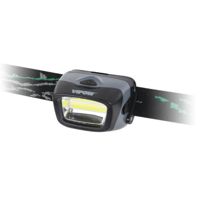 LED svetlo na čelo 3W (COB) VIPOW