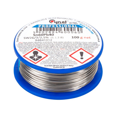 Cín 2,0mm/100g  CYNEL
