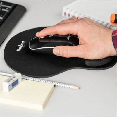 Podložka pod myš ergonomická REBEL čierna