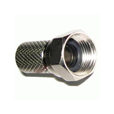 Konektor F 6,8mm + gumička HQ (50ks)