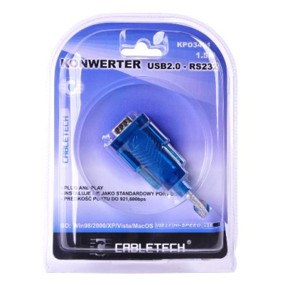 Kábel USB 2.0 - RS232, konvertor