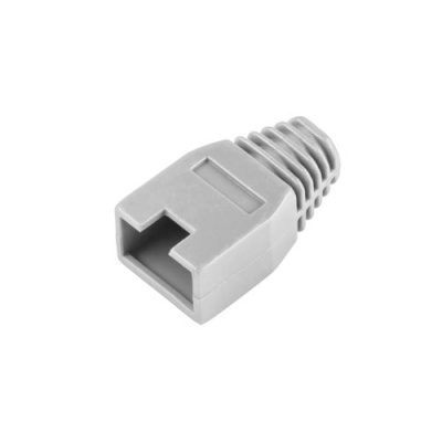 Kryt na konektor 8P8C (RJ45) sivý (50ks)