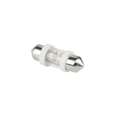 Autožiar.12V T10*31-4led Sv8,5 biela