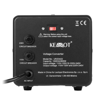 Menič napätia 115V - 230V, 800W