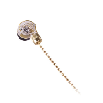Spínač retiazkový JX42B 3A/250V zlatý
