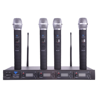 Mikrofon bezdrôtový PLL-400 UHF 4-kan