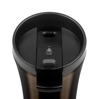 Termohrnček TEESA 500ml tmavohnedý