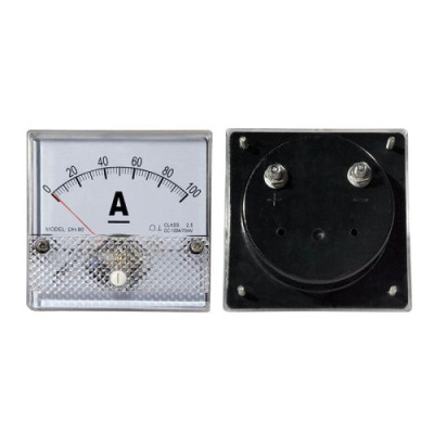 AMPÉRMETER analógový 100A veľký