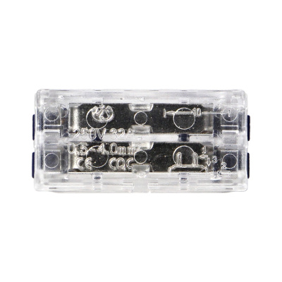 Svorka s páčkami dvojitá obojstranná 0.75-4mm 250V/32A