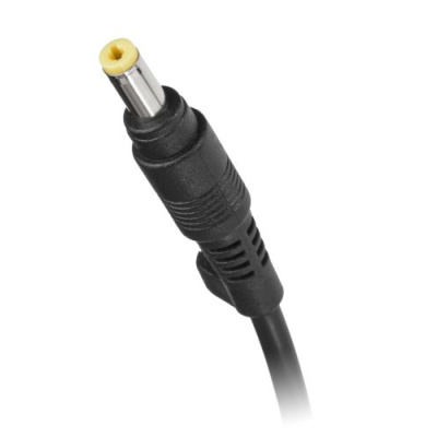 Konektor s káblom 4,8/1,7 (19,5V/2,5A) žltý