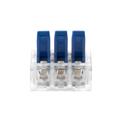 Krabicová svorka s páčkou 3 x 0,75-4 mm2, 450V / 32A