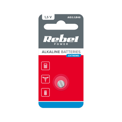 Batéria AG5/LR48 (1ks) REBEL