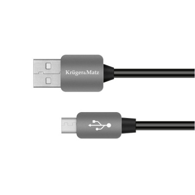 Kábel USB A - micro USB 1m Kruger&Matz