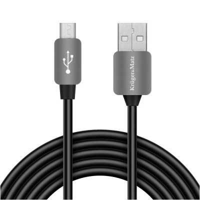 Kábel USB A - micro USB 1m Kruger&Matz