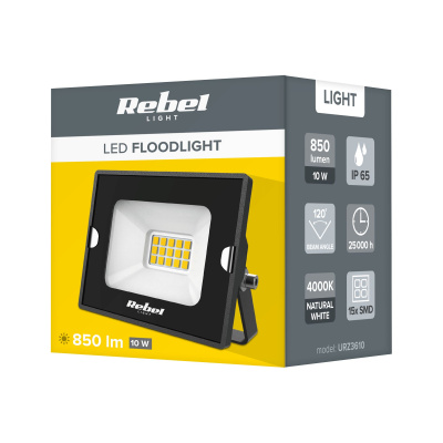 LED Reflektor 10W 4000K 230V Rebel