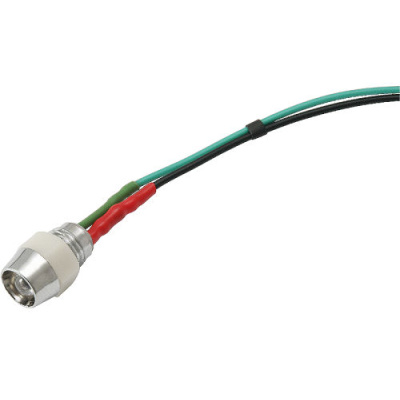 LED 5mm kontrolka červená 12V