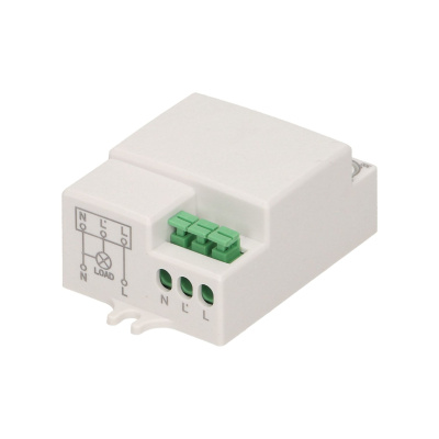 Detektor pohybu mikrovlnny mini 360st. 230V