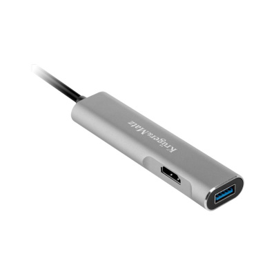 Adaptér (HUB) USB typ C na HDMI/USB3.0/SD/MicroSD/C port