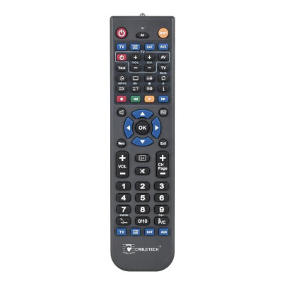 Diaľkové ovládanie univerz. program.Cabletech 4v1