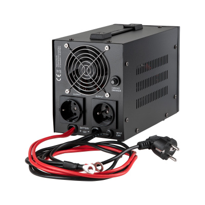 Záložný zdroj  PROsinus-800 12V 230V 800VA/500W KEMOT čierny