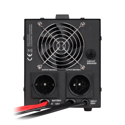 Záložný zdroj  PROsinus-800 12V 230V 800VA/500W KEMOT čierny