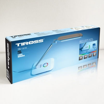 Svietidlo TIROSS stolné TS1805, 14W, USB port