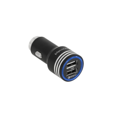 Nabíjačka do auta 2xUSB s funkciou Quick Charge 3.0 Kruger&Matz