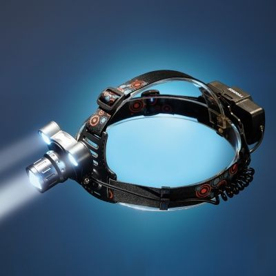 Svietidlo TIROSS čelové TS1198, 10W ZOOM COB LED