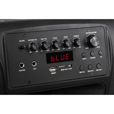 Aktívny reprobox 15" 60W Kruger&Matz s mikrofónom