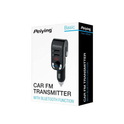 AUDIO FM MP3 vysielač s bluetooth (2xUSB)