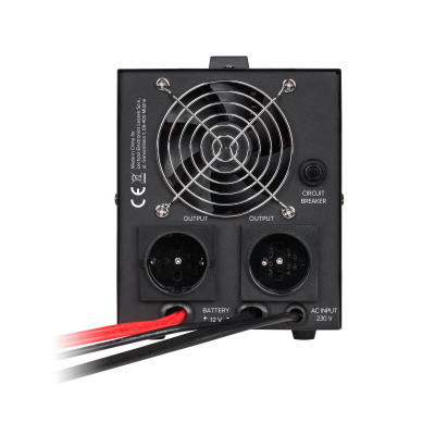 Záložný zdroj  PROsinus-500 12V 230V 500VA/300W Rebel čierny