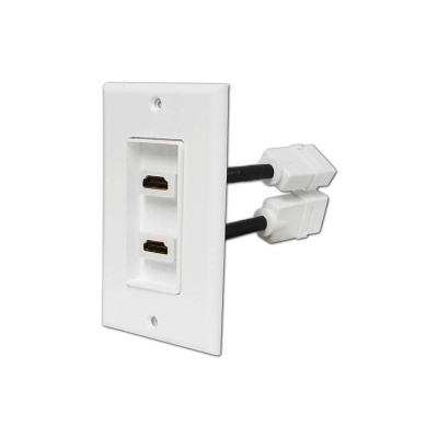 Zásuvka 2xHDMI na omietku