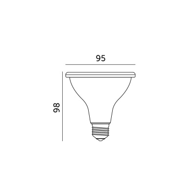 LED PLANTY W 9W E27