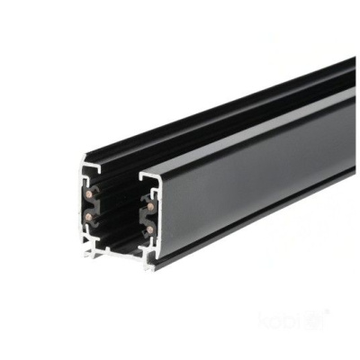 Lišta 3 vodičová 2m čierna pre LED NEXTRACK