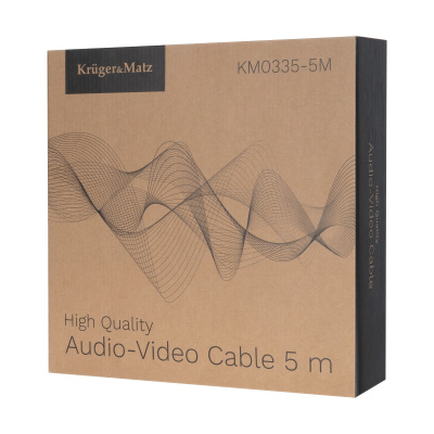 Reproduktórový prepájací kábel 5m 15 AWG