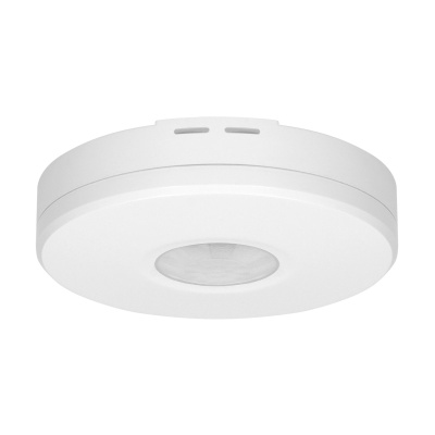 Detektor pohybu, PIR, IP65, 360 st. 230V, biely