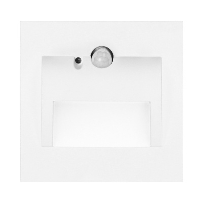 Osvetlenie schodiska DRACO LED 1,5W, 12V, 3000K, senzor, biele
