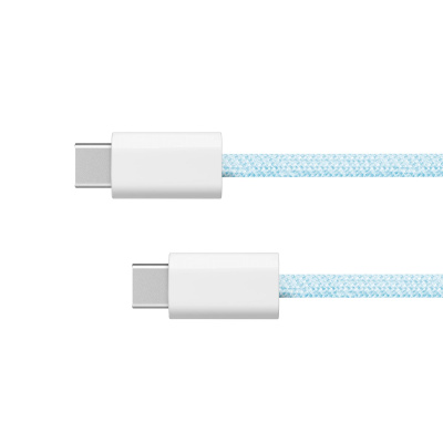Kábel USB C - USB C  100 W  1m modrý Kruger&Matz Basic