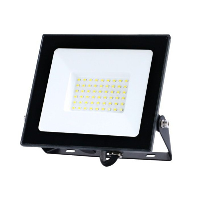 LED Reflektor 50W 6500K IP65 čierny KOBI