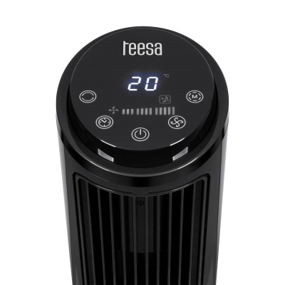 Stĺpový ventilátor s diaľkovým ovládaním 50W,74cm TEESA