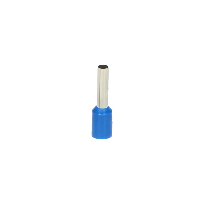Dutinka izolovaná krimpovacia 0,7/8mm modrá 100ks