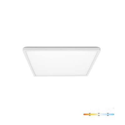 Stropné LED svietidlo NIVERA SQUARE 12W 3CCT IP54 Premium biele
