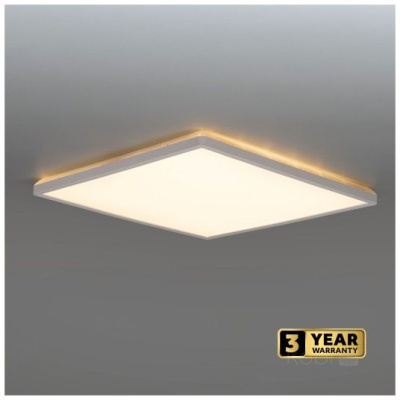 Stropné LED svietidlo NIVERA SQUARE 24W 3CCT IP54 Premium biele