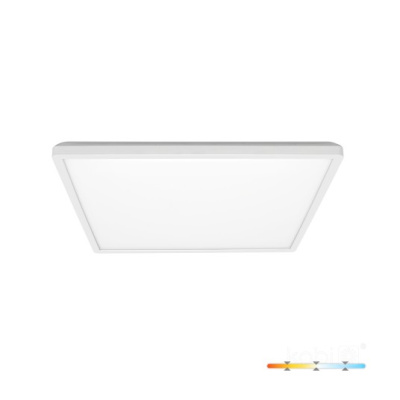 Stropné LED svietidlo NIVERA SQUARE 18W 3CCT IP54 Premium biele