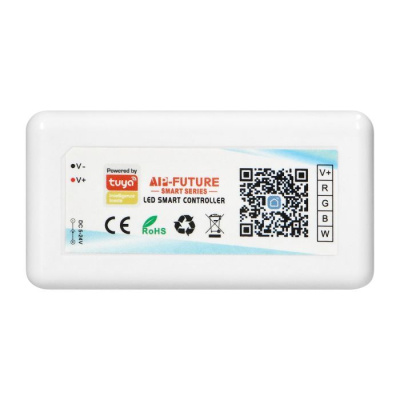 Kontrolér pre RGBW LED pásy 5-24V, 24A WiFi TUYA