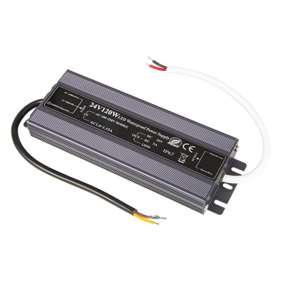 Napájací spínaný zdroj 24V, 5A, 120W, IP67