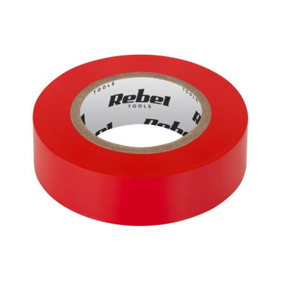Páska izolačná REBEL (0,13mm x 19mm x 9,15m) červená