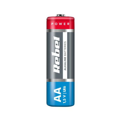 Batéria REBEL alkalická AA 1,5V LR06