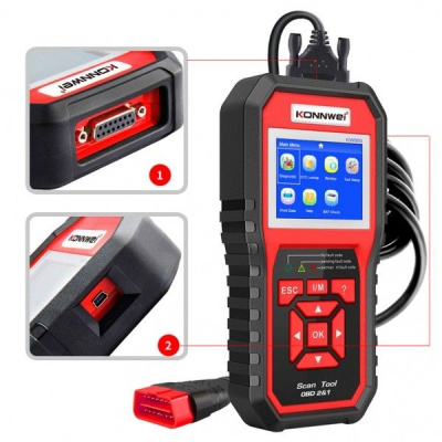 AUTO diagnostika ODB2 KW850 Konnwei