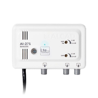 Interný anténny zosilňovač 2 výstupy LTE700 AI-271 ALCAD